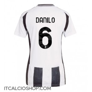 Juventus Danilo Luiz #6 Prima Maglia Femmina 2024-25 Manica Corta